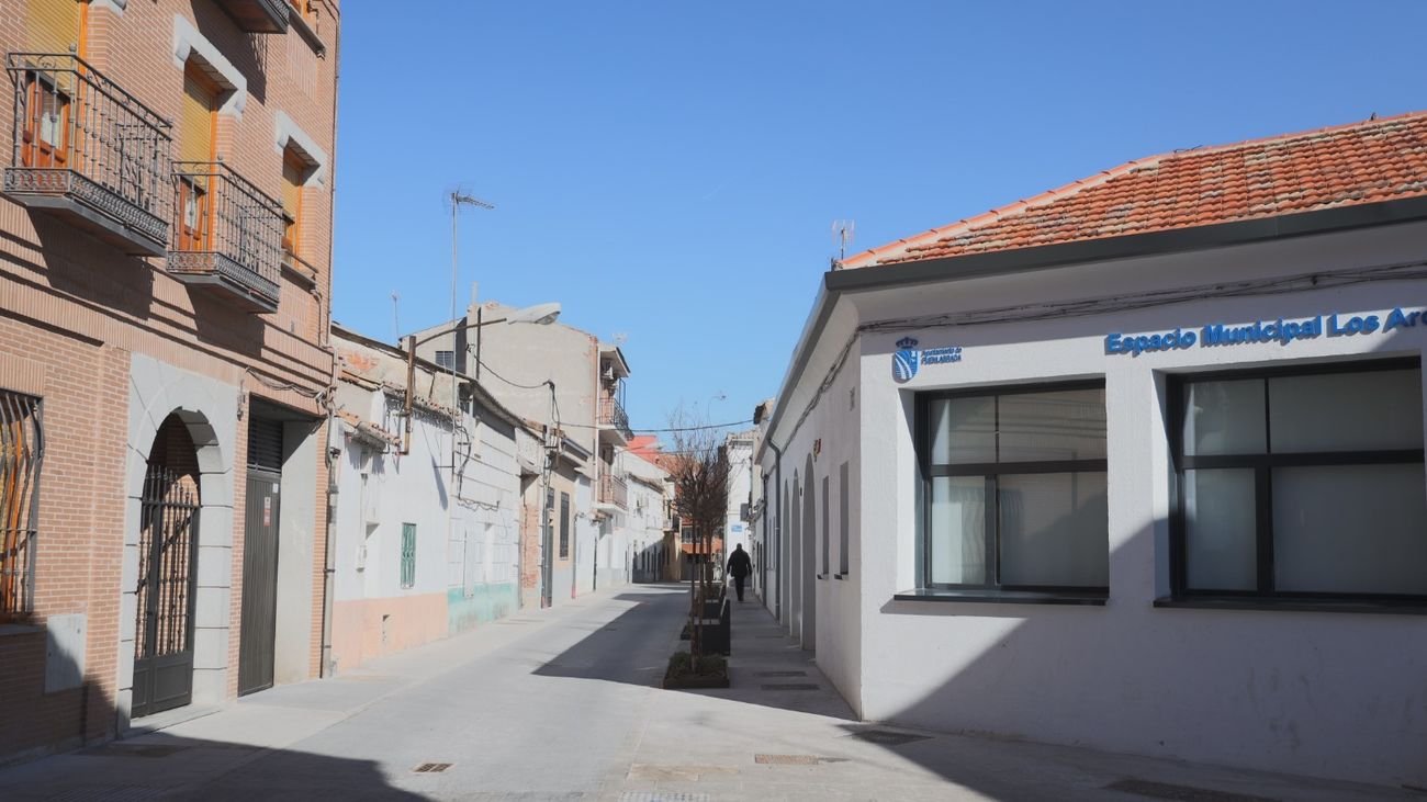 Calle del Norte en el Distrito Centro de en Fuenlabrada
