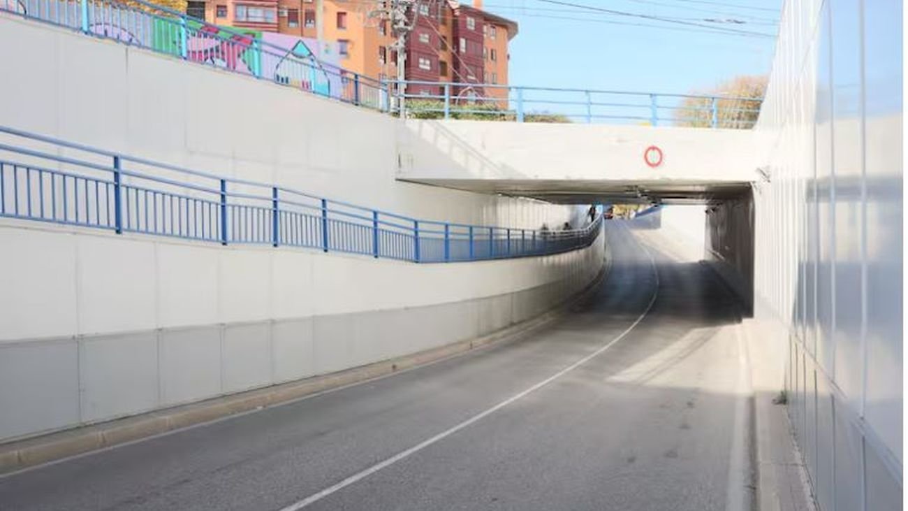 Pasos inferiores de las vías de Cercanías