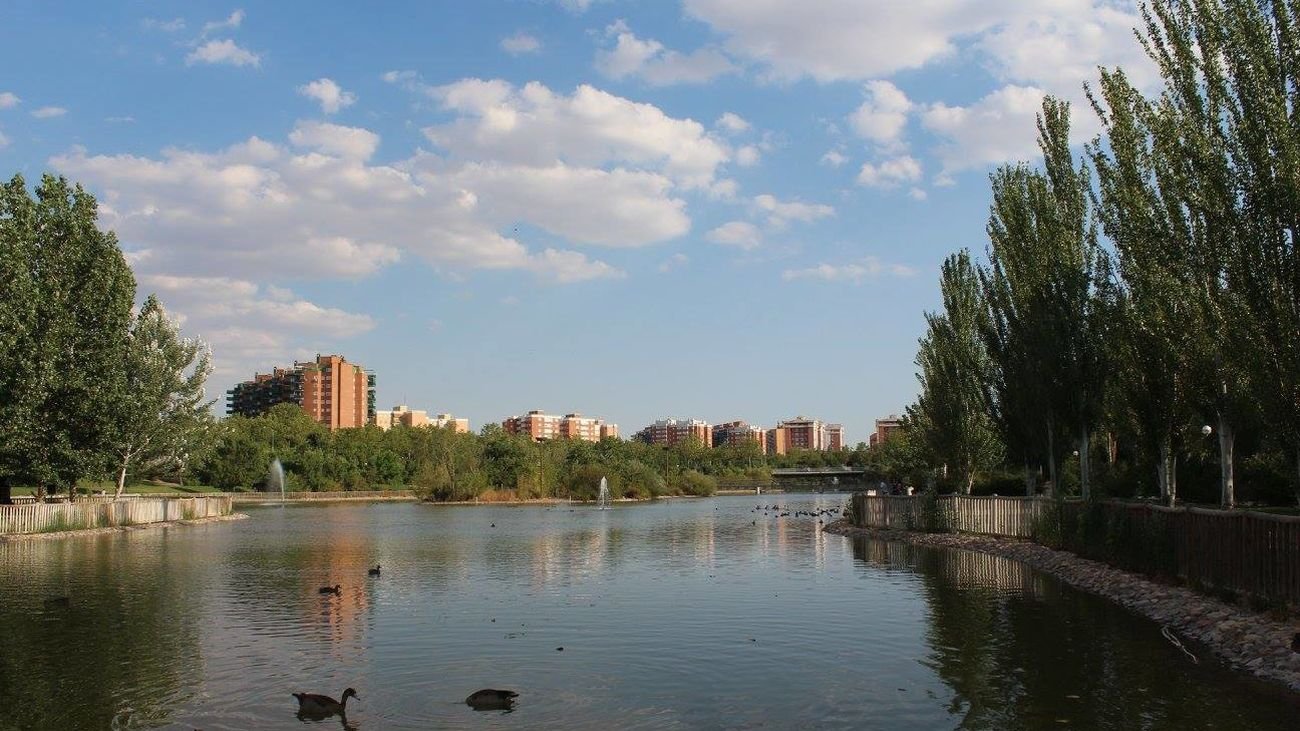 Lago de Loranca, en Fuenlabrada