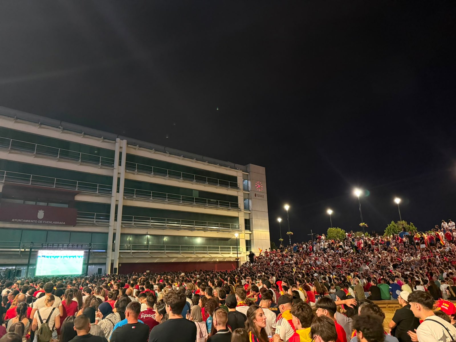 Fuenlabrada se volcará con la final del Mundial en la plaza de la Constitución