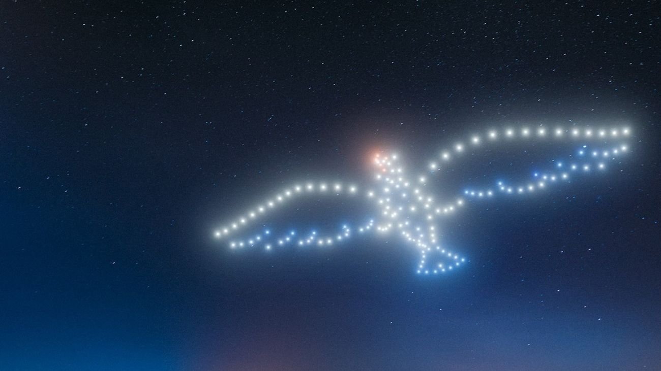 Espectáculo de drones