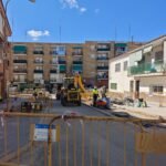 Fuenlabrada avanza en la reurbanización de la calle Los Mártires para mejorar la accesibilidad peatonal