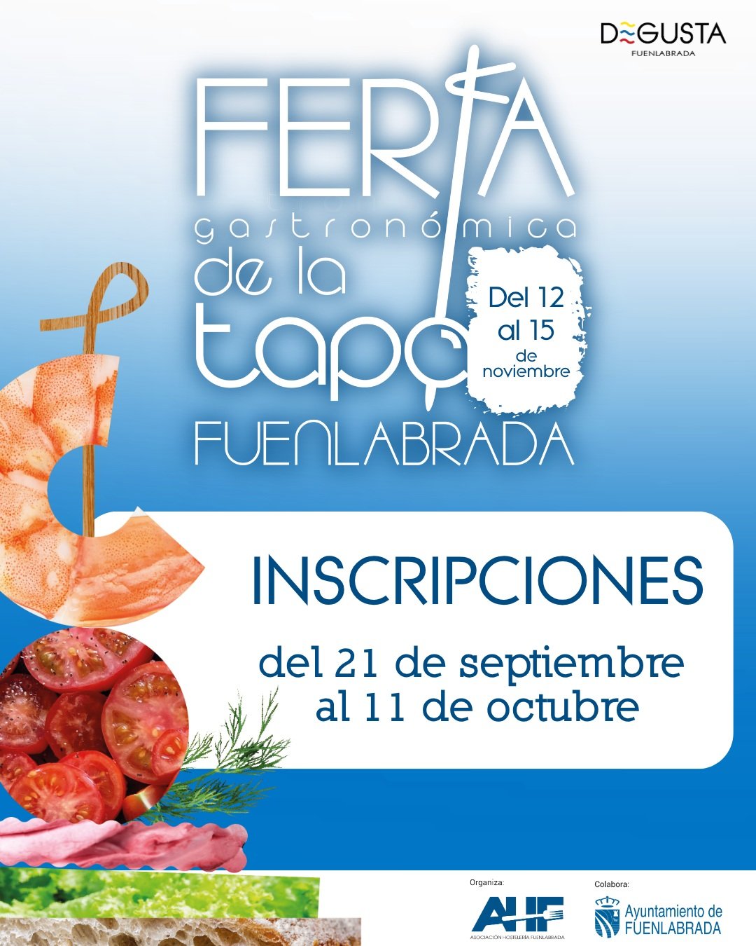 Fuenlabrada abre inscripciones para la Feria de la Tapa, que se celebrará en noviembre