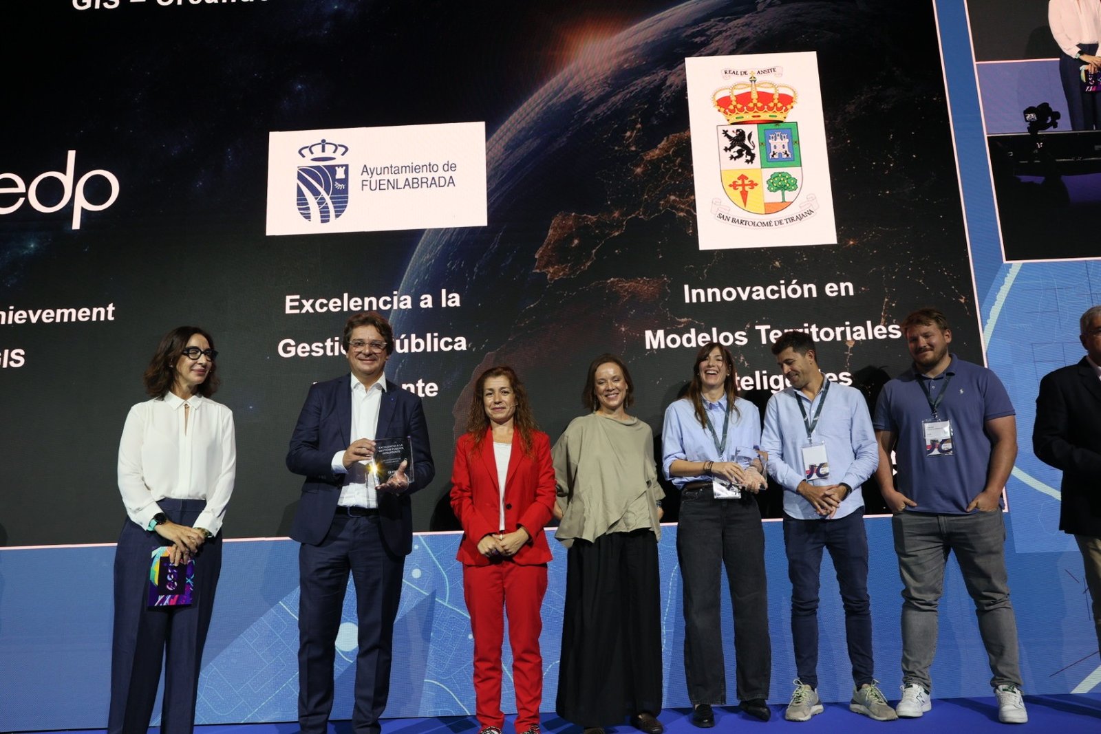 Fuenlabrada recibe el premio a la Excelencia en Gestión Pública Inteligente en Esri 2026