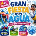 Fuenlabrada se vuelca con una Fiesta del Agua para despedir el verano antes de las Fiestas Patronales
