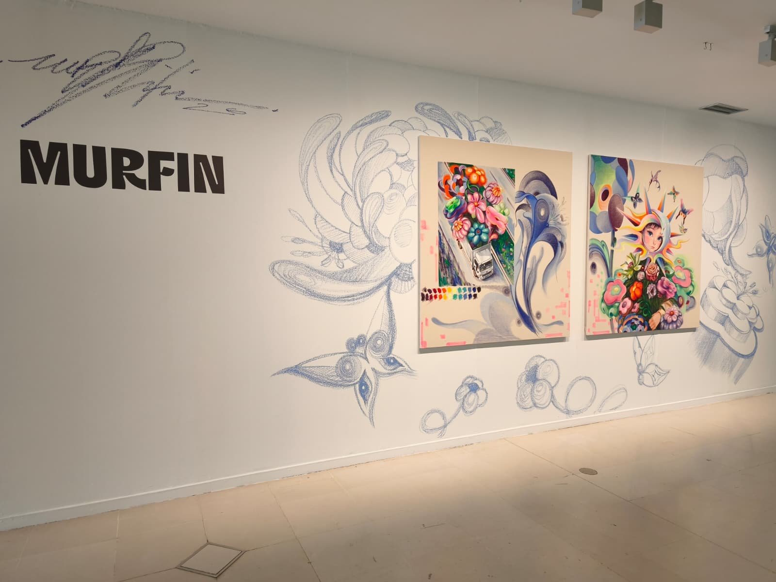 Fuenlabrada acoge la muestra 'Cartografía de lo imposible' del artista Murfin