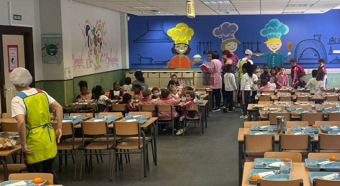 Fuenlabrada conmemora el Día Mundial de la Alimentación con 4.000 escolares en una ‘Comida por el clima’
