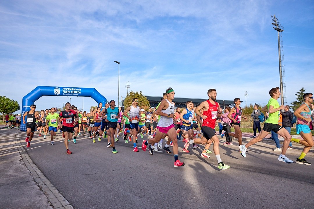 Fuenlabrada se vuelca con la Media Maratón y carrera solidaria de 10 kilómetros